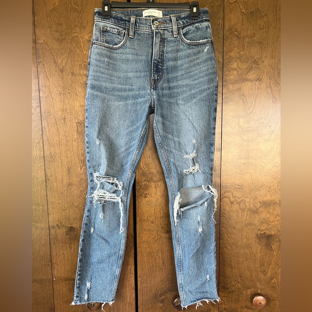 Abercrombie skinny high rise jean